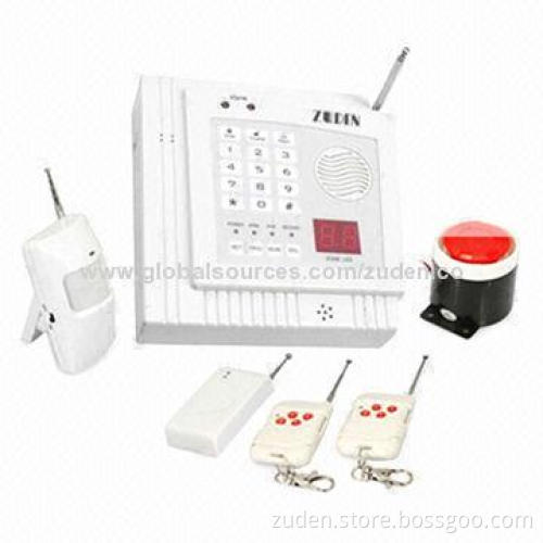 Alarm System with 32 Wireless Zones, Control Panel and Built-in Siren/Keypad